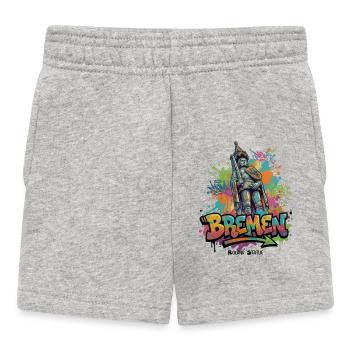 Bremer Roland – Gardien de la liberté - Short Bébé - gris chiné - Devant