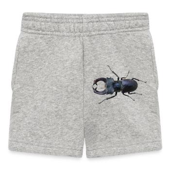 Cerf-volant - Short Bébé - gris chiné - Devant