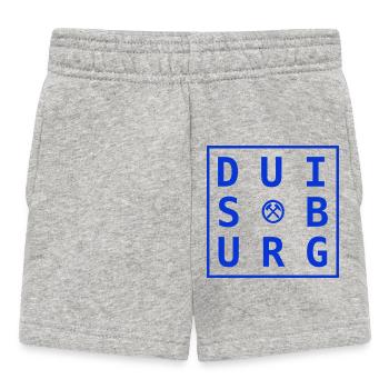 Duisburg Ruhrpott Design Gift & Souvenir Blue - Baby Shorts - heather grey - Front