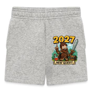New Quest 2027 Viking - Baby Shorts - heather grey - Front
