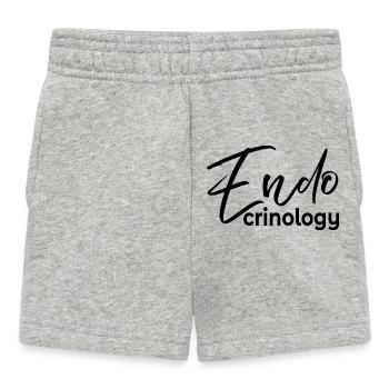 Endocrinologist Endocrinology - Baby Shorts - heather grey - Front