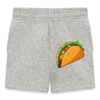Tacos - Baby Shorts - Grau meliert - Vorne
