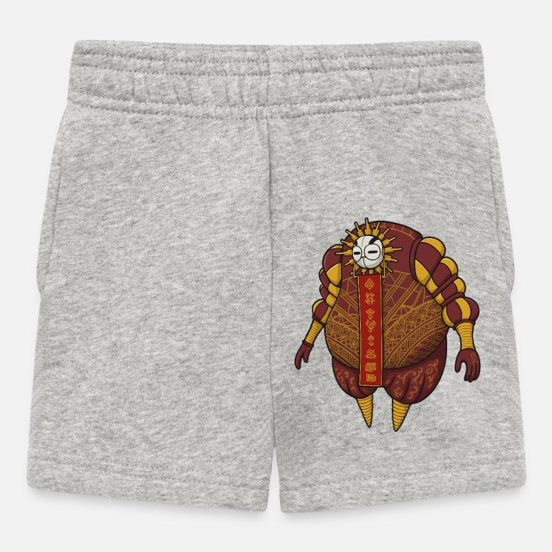 Chiaroscuro 33 - Baby Shorts - Grau meliert