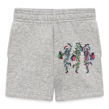 Acheteurs de squelettes dansants - Short Bébé - gris chiné - Devant