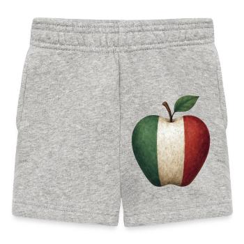 Italie - Short Bébé - gris chiné - Devant