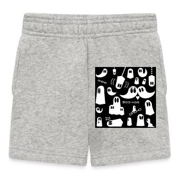 Fantômes - Short Bébé - gris chiné - Devant