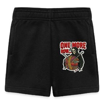 Noch Eine Reihe... Sensenstrick - Baby Shorts - Schwarz - Vorne