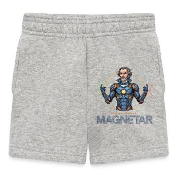 Faraday Magnetar in Rüstung - Baby Shorts - Grau meliert - Vorne