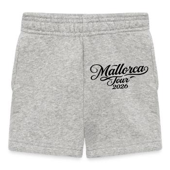Mallorca Tour 2026 - Baby Shorts - Grau meliert - Vorne