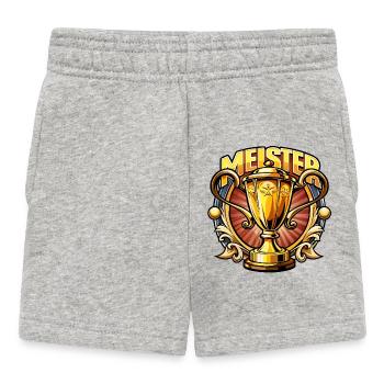 Conception de la victoire en Master Cup - Short Bébé - gris chiné - Devant