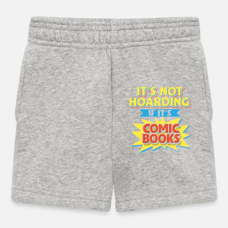 Ce n’est pas de l’accumulation si c’est du comic books art tee - Short Bébé - gris chiné