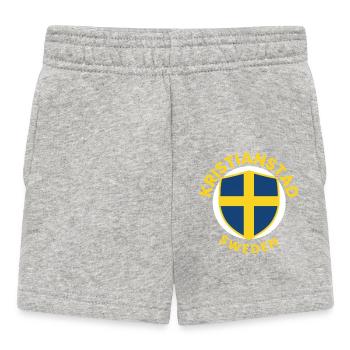 Kristianstad Shield Sweden - Baby Shorts - heather grey - Front
