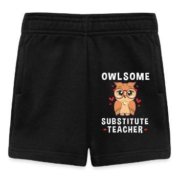 Ersatzlehrerin Vertretungslehrer Aushilfslehrer - Baby Shorts - Schwarz - Vorne