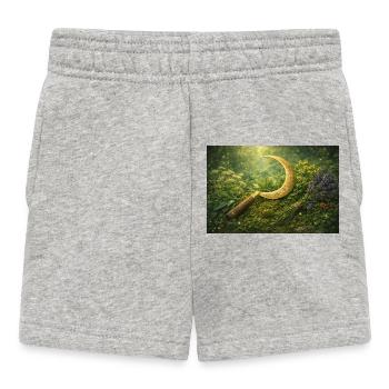 Puissance des plantes - Short Bébé - gris chiné - Devant