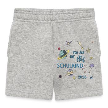 Écolier 2026 - Short Bébé - gris chiné - Devant