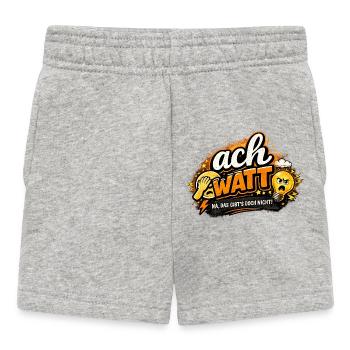 Ach Watt Humor – Unglaublich! - Baby Shorts - Grau meliert - Vorne