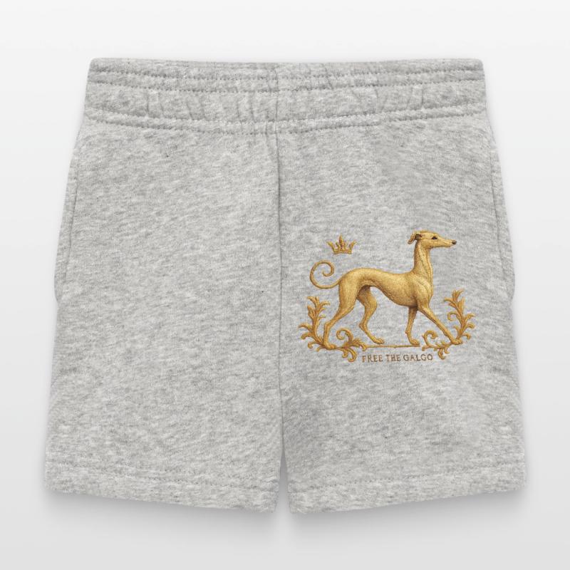 Libérez le Galgo - Broderie n°01 Short Bébé