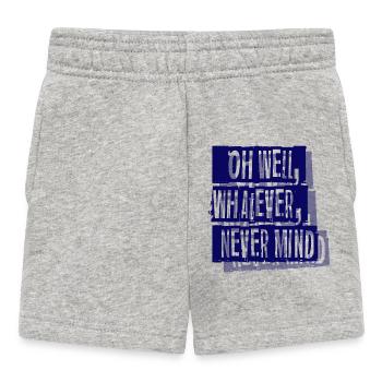 Peu importe - Short Bébé - gris chiné - Devant