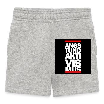 ANGSTUNDAKTIVISMUS  - Baby Shorts - Grau meliert - Vorne