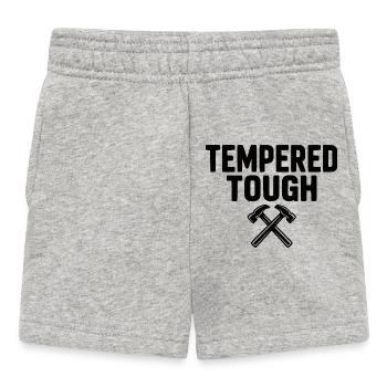 Dur Tempéré - Short Bébé - gris chiné - Devant