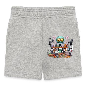 Kreativer Gadget-Workshop Alien - Baby Shorts - Grau meliert - Vorne