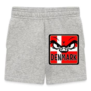 Émotions du Danemark - Short Bébé - gris chiné - Devant