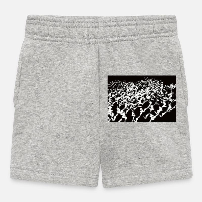 Lichtspiele 6 - Baby Shorts - Grau meliert
