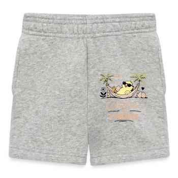 Poussin de Pâques  - Short Bébé - gris chiné - Devant