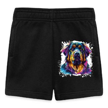 Animal d’art canin - Short Bébé - noir - Devant