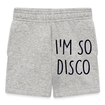 Discothèque - Short Bébé - gris chiné - Devant