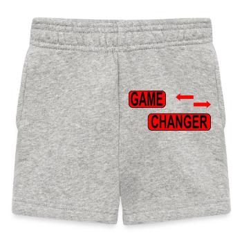 Changement / Déclaration - Short Bébé - gris chiné - Devant