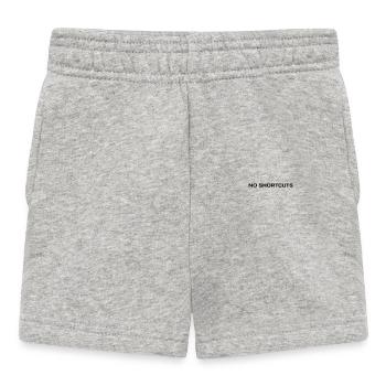 Pas de raccourci typographie - Short Bébé - gris chiné - Devant
