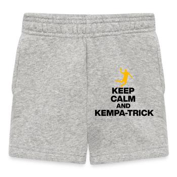 RESTE CALME ET ASTUCE KEMPA ! BALLE ALLEMANDE - Short Bébé - gris chiné - Devant