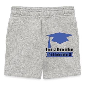High School Graduation Humor Graduation Party Done Funny - Baby Shorts - heather grey - Front