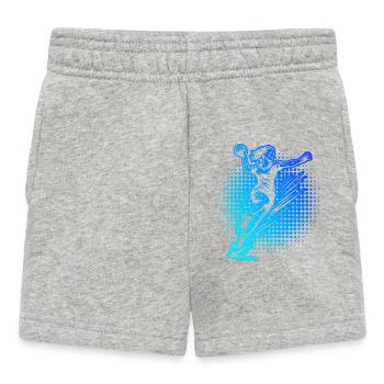 Funny handball motif for women - Baby Shorts - heather grey - Front