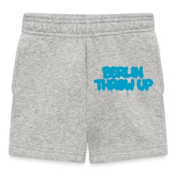 Berlin Throw Up - Baby Shorts - Grau meliert - Vorne
