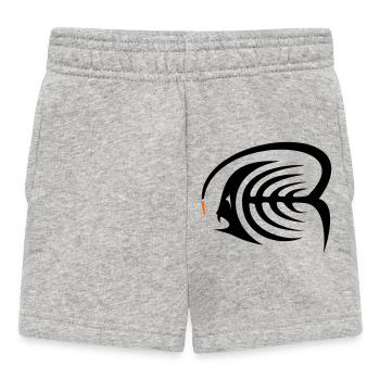 Frogfish - Baby Shorts - heather grey - Front