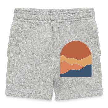 Warm Horizon Layers - Baby Shorts - Grau meliert - Vorne