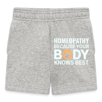 Équipement certifié de spécialiste clinique bio-réglementaire - Short Bébé - gris chiné - Devant