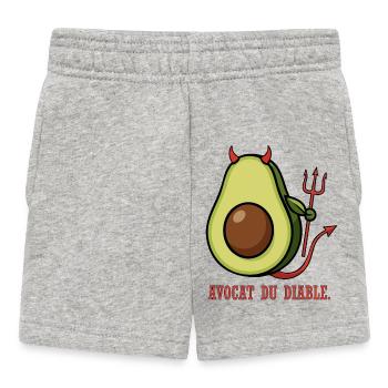 Avocat du Diable - Short Bébé - gris chiné - Devant