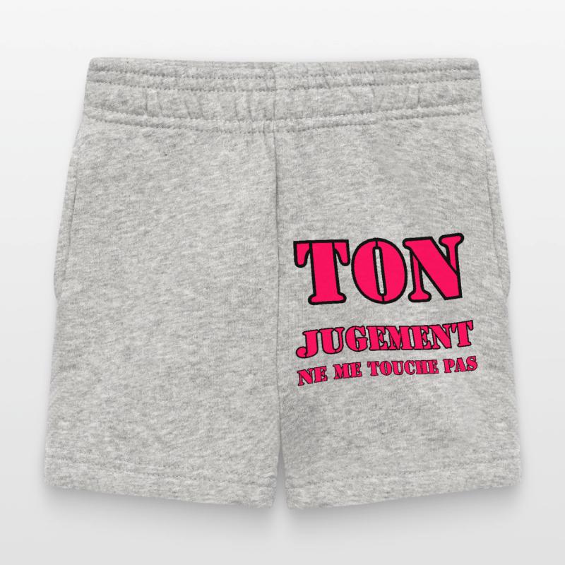 YOUR JUDGMENT DOES NOT AFFECT ME. Baby Shorts