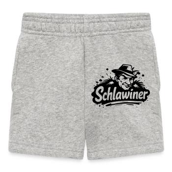Schlawiner - Short Bébé - gris chiné - Devant
