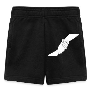 Hands of Connection - Baby Shorts - black - Front