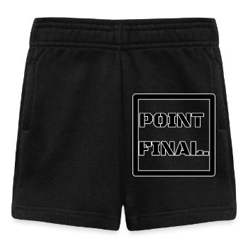 FULL STOP - Baby Shorts - black - Front