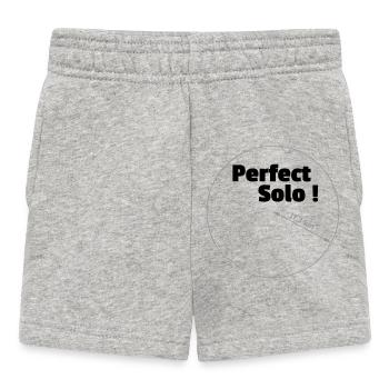 Perfect Solo - Baby Shorts - heather grey - Front