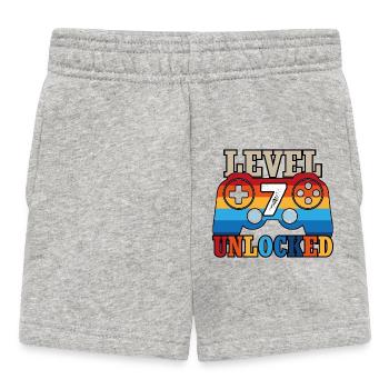 Joueur pour 7e anniversaire - Short Bébé - gris chiné - Devant