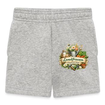 Femmes rurales fortes ensemble - Short Bébé - gris chiné - Devant