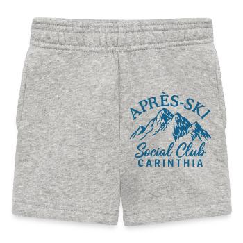 Après Ski Social Club Carinthia - Baby Shorts - heather grey - Front