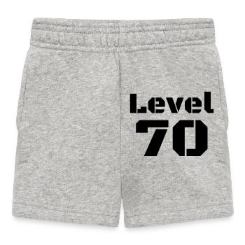 Level 70 - Baby Shorts - Grau meliert - Vorne