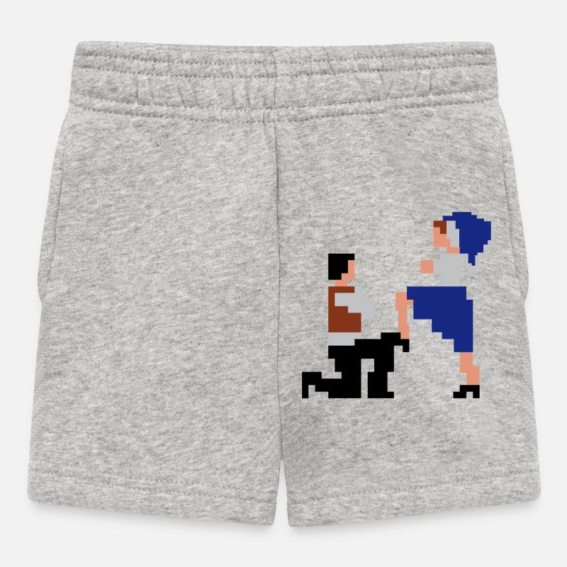 Šij, luby šewco šij... - Short Bébé - gris chiné